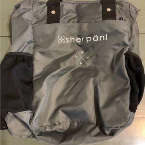 Sherpani Black and Gray Tote Bag